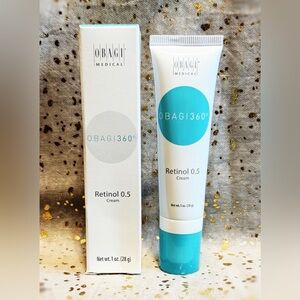 OBAGI 360~Retinol 0.5 Cream~1oz/28g~Full Size~NIB~Authentic~